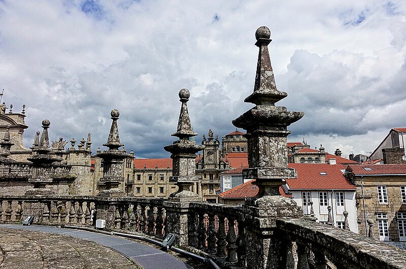 Santiago de Compostela (c) pixabay, MemoryCatcher