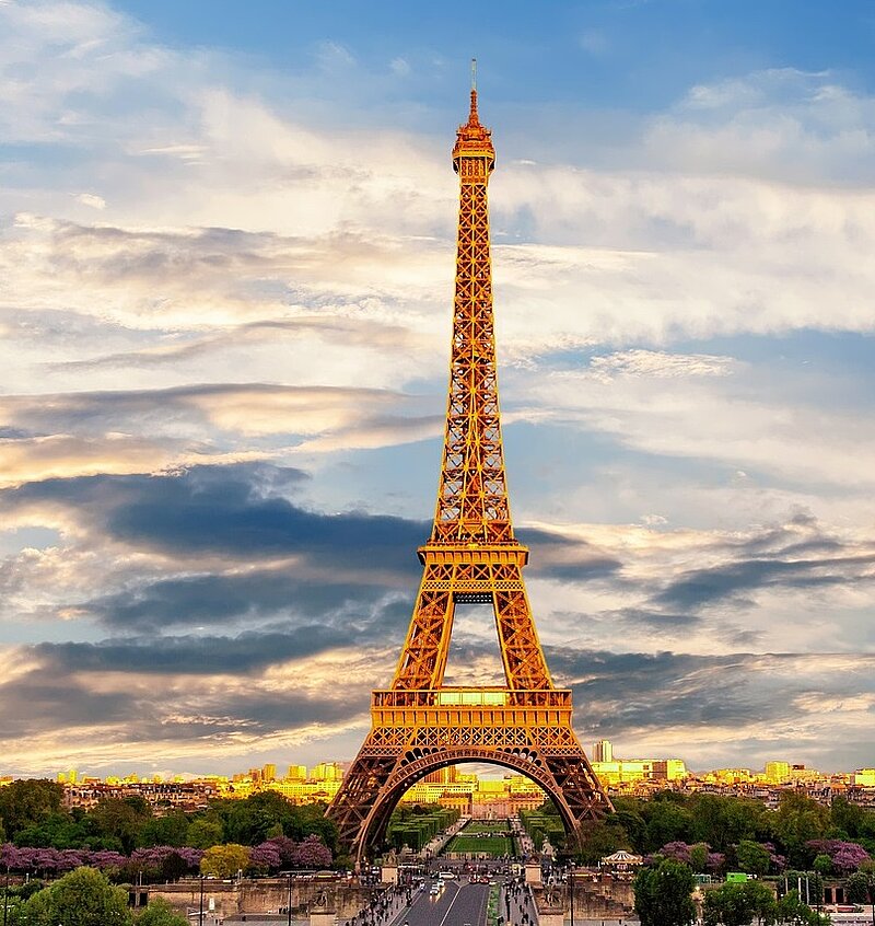 Paris, Eiffelturm (c) pixabay, TheDigitalArtist